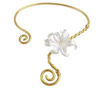 Collier à breloques tendance en fer robuste avec pendentif en forme d'iris arc-en-ciel - Accessoire confortable - Cadeau élégant, One Size, Comme décrit, Comme décrit.