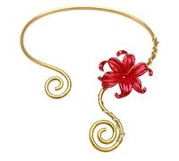 Collier à breloques tendance en fer robuste avec pendentif en forme d'iris arc-en-ciel - Accessoire confortable - Cadeau élégant, One Size, Comme décrit, Comme décrit.