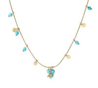 Collier à chaîne pour femme avec tête de dragon ronde texturée, collier tendance pour un usage quotidien