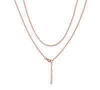 Collier à Chaîne Rolo 51 cm pour Pendentif Chaine Maille Forcat Chaînes Légères Fine Acier Gourmette Femme Maillon Fille Massif
