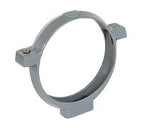 Collier à charnière PVC gris simple - Tube Ø 63 mm - Nicoll