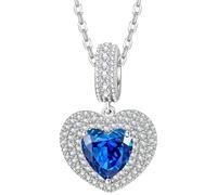 Collier à cœur pour des Cadeaux de Naissance d'anniversaire, Bijoux pour Femmes, Amour éternel, Cadeau pour la Femme aimée ou épouse, Cadeau Valentine, Cadeau Noël, célébration du Jour de l'an,