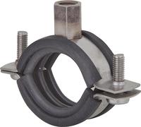 Collier à deux vis FISCHER inox A4 DN32 1 1/4" M8/M10