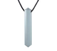 Collier à mâcher - Collier sensoriel, collier de dentition | Accessoire apaisant en silicone conçu pour les tout-petits lors des poussées dentaires, les moments de stress, ou comme outil calmant à l’é