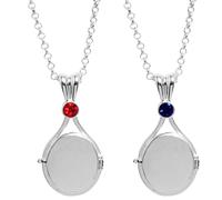 Collier À Pendentif Coquillage De Sirène H2O 2 Pièces Alliage H2O Pendentif Collier Sirène Collier Ouverture Et Fermeture Magnétique Sirène Pendentif Pour Cadeau Pour Accessoires Femme