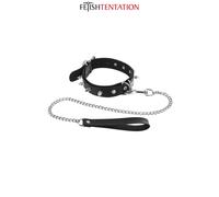 Collier à pointes & laisse - Fetish Tentation