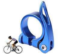 Collier à tige unique - Fixation rapide - Fermeture en alliage - Pince réglable avec levier ergonomique pour un réglage instantané des vélos de montagne, des cadres de route et des scooters
