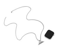 Collier adaptateur de chaîne 38 mm, 40 mm, 41 mm, pendentif médecin infirmière pour Apple Watch connecteur de 30 cm, chaîne de 3 mm pour iWatch Series 10/9/8/7/6/5/4/3/SE Ultra compatible Pandora