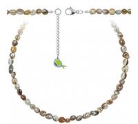 Collier agate botswana