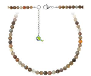 Collier agate botswana
