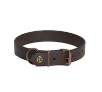 Collier AKAH BioThane® Brun Tour de cou : 45 cm