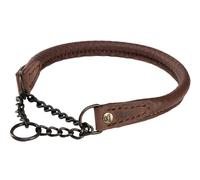 Collier AKAH en cuir d'élan 40cm
