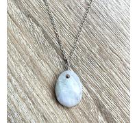 Collier alma pierre de lune argent