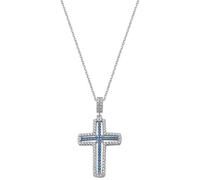 Collier - AMEN - CLCRVBBLZ - Argent 925 - Oxyde de zirconium - Longueur 40 + 5 cm
