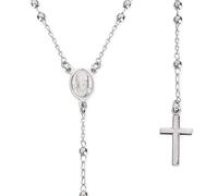 Collier Amen Rosari in Argent CRO3OB