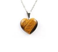 Collier amour en oeil de tigre