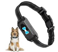 Collier Anti Aboiement Chien Mode Son/Vibration, Colliers Anti-Aboiement à Détection Intelligente des Aboiements Collier Vibrant Rechargeable Sangle Réglable pour Chihuahua Petit Gros Chien Puppy