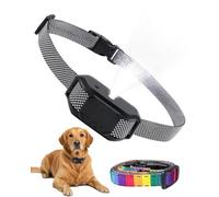 Collier Anti Aboiement Chien Spray Rechargeable IP67 avec 2 Sangles, 3 Niveaux de Sensibilité et Intensité, Détection Intelligente, pour Petit, Moyen et Grand Chien, Spray Non Inclus