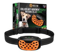 Collier Anti Aboiement Petit Chien Conforme Nouvelle Loi Idéal 2 à 30 kg Rechargeable Sans Choc Étanche