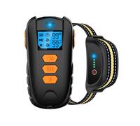 Collier anti-aboiement pour chien, collier d'entraînement pour contrôle des aboiements, avec bip et choc vibratoire pour chiens