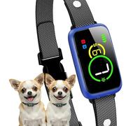 Collier anti-aboiement pour petits chiens, collier anti-aboiement, collier anti-aboiement bleu-C67