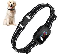 Collier Anti Aboiement Rechargeable pour Chien - Détection Intelligente des Aboiements 5 Modes avec Vibration/Choc Électrique/Son 5 Sensibilité Réglables, Étanche IP67 pour Petit Moyen Grand