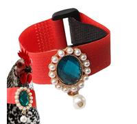 Collier Anti Chant Bandeau Bruit Harnais Crier pour Coqs Poulailler Zone Résidentielle Ferme Cour Entraînement Boire Et Déranger Voisins