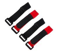 Collier Anti-Chant pour Coq Réglable, Nylon Rouge, 4 Pièces | Volaille, Limite le Chant, Réduit le Risque D'étouffement, Usage Pratique, Lot de Quatre