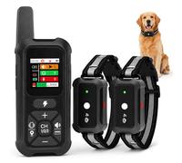 Collier Anti Fugue pour Chien, Clôture GPS Intelligente, 3 Modes d'Entraînement, Portée 2000 m, Nylon Réfléchissant
