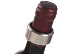 Collier anti-goutte en métal pour bouteille de vin - Argent KP33344