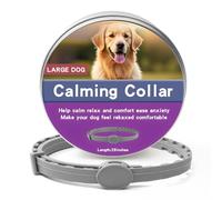 Collier Anti puces pour Chien - Collier Chien (72cm) - pour Chiens de Plus de 7 Semaines -Boîtier en Aluminium Gris - Répulsif Puces & Tiques - Longue Durée