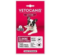 Collier Anti-puces - VETOCANIS - Collier Anti-puces et Tiques au Dimpylate pour Chien