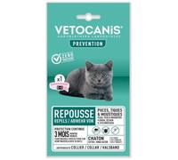 Collier Anti-tiques - VETOCANIS - Répulsif pour Chaton