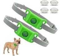Collier antiparasitaire naturel pour chiens - Virex® - Ingrédients 100% naturels - Protection durable - vert