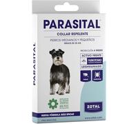 Collier antiparasitaire pour chiens de petite et moyenne taille parasital - Zotal, anti-moustiques, puces et tiques. Actif contre la leishmaniose