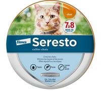 Collier Antiparasitaire Seresto Chats - 7-8 Mois - Anti-Puces Et Tiques