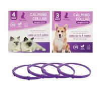 Collier apaisant du Chat - Efficace, Chaton Calme Pacification | Phéromone pour Les Petits Chats Moyens Grands avec Conception Confort apaisant, soulagement Stress Les Animaux compagn