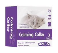 Collier Apaisant | Fournitures Naturelles Personnalisables pour Animaux | Soother Apaisant Pour Les Chats | Pour Les Voyages Soins De Visite Vétérinaire Déménagement Nouvelle Maison Sons Forts Étrang