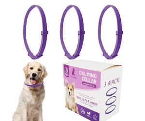 Collier Apaisant Pour Chat : Collier Calme Aux Phéromones Imperméable Pour Soulager Le Stress, L'anxiété Et L'agressivité Chez Les Chats | Longue Durée De 60 Jours, S'adapte À Presque Les Chiens