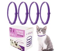 Collier apaisant pour chat - Solution anti-stress pour chat - Confortable à porter - Collier réglable et apaisant pour chat anxieux - Enrichi en ingrédients naturels - Idéal pour les chats anxieux