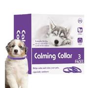 Collier Apaisant pour Chats - Ajustable Et - Collier Apaisant pour Chat - pour Voyage Visite Vétérinaire Toilettage Nouvelle Maison Intérieur Extérieur Bruits Forts Étrangers