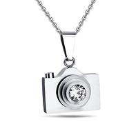 Collier Appareil Photo,Argent,Chaîne Claviculaire,Coquillage,Enfant Fille,Femme,Pas Cher,I Love You En 100 Langage,Infini,Perle,Ras De Cou,Simple,Maman,Fille,Bon Design,Jolie,Lune,Long,Fantaisie,Coeur