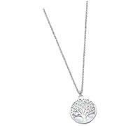 Collier Arbre De Vie Lotus Silver Nacre Lp1678-1/1 Argent 925 Jlp1678-1-1