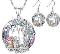 COLLIER ARBRE DE VIE, PARURE ARBRE DE VIE SOEURS, COLLIER SOEURS ARBRE DE VIE, COLLIER CHANCE, COLLIER FAMILLE