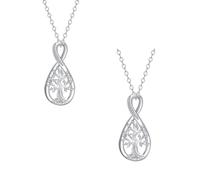 Collier Arbre de Vie Symbole de l'Infini : Une touche de luxe discret, élégant et polyvalent, unisexe.