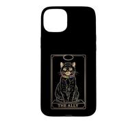 Collier Arc-en-Ciel LGBTQ pour Chat Ally Tarot Card Pride Coque pour iPhone 15 Plus