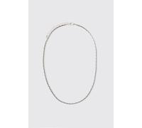 Collier argenté en chaîne homme - ONE SIZE, argent
