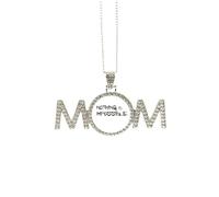 Collier avec citation « Nothing Is Impossible » - Cadeau de fête des mères pour maman, grand-mère, M