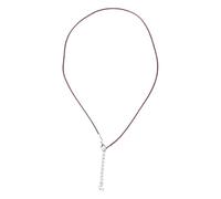 Collier avec cordon en cuir de 1, 5 mm avec fermoir mousqueton, chaîne en corde de cire pour colliers à faire soi-même, pendentif, résultats de bijoux avec fermoir pour femmes et hommes, corde tressée