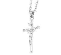 Collier avec croix pour homme - Chaîne avec pendentif en croix | Collier croix chrétienne pour homme | Croix pour femme | Colliers pour homme pour rendez-vous, fête, festival, célébration, Refer to
